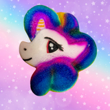 MADE TO ORDER Rainbow Pony With Mood Ring - Bath Bomb