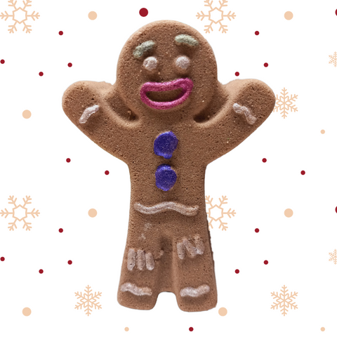 Gingerbread Man- Bath Bomb